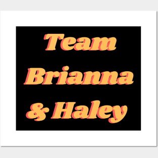 Tampa Baes Brianna and Haley Text Posters and Art